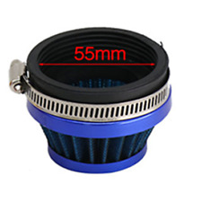 Filtro de ar azul 55mm limpador pod para off-road Dirt Pit Bike ATV quadriciclo motocicleta comprar usado  Enviando para Brazil
