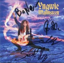 Yngwie Malmsteen GUITARRISTA autógrafo, livreto de CD assinado pessoalmente comprar usado  Enviando para Brazil