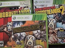 Borderlands, BORDERLANDS 2,B2 ADD O Microsoft Xbox 360 jogos completos com manuais - comprar usado  Enviando para Brazil