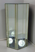 Usado, *R) Estojo de exibição de boneca estatueta de vidro espelhado hexagonal 18" de altura comprar usado  Enviando para Brazil