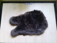 Graues kaninchenfell dunkelgra gebraucht kaufen  Gera