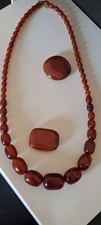 Bachelite collana vintage usato  Firenze