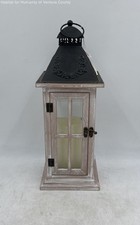 Lanterna de LED decorativa vintage de madeira Siena comprar usado  Enviando para Brazil