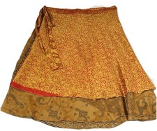 Vintage yellow sarees for sale  Hahira