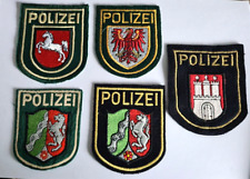 Vintage stoffabzeichen polizei gebraucht kaufen  Dortmund