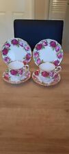 english rose tea set for sale  CWMBRAN