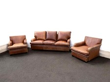 Salon vintage cuir d'occasion  Montendre