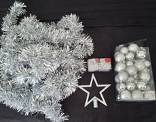 Assorted silver christmas for sale  CHATHAM