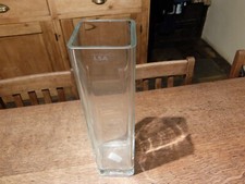 Lsa clear vase for sale  KENILWORTH