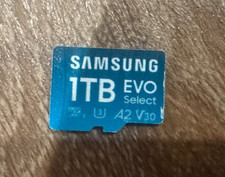 Cartão de memória microSD Samsung EVO Select, 1TB microSDXC, até 160 MB/s, 4K UHD, U comprar usado  Enviando para Brazil