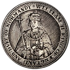 Usado, GRANDE GRÃ-BRETANHA William II ca. Escola Jeton/van der Passe prata 1635-1637 comprar usado  Enviando para Brazil