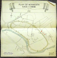 Plan map monmouth for sale  UK