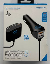 Usado, naztech "Roadstar5" Adaptive Fast Charge 2X Fast Charge/3X USB comprar usado  Enviando para Brazil