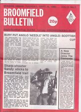 1980 airdrieonians bury for sale  SETTLE