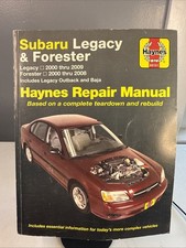 Subaru Legacy & Forester: Legacy 2000 thru 2009 - Forester 2000 thru 2008 - BOM comprar usado  Enviando para Brazil