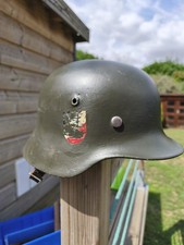 Casque allemand stahlhelm d'occasion  Proville