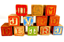 Children wooden blocks for sale  Island Lake