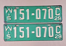 Pair 1929 wisconsin for sale  Andover