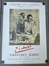 Exposition picasso affiche d'occasion  Laudun-l'Ardoise