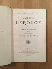 Emile gaboriau affaire d'occasion  Paris X
