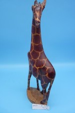 Painted wooden giraffe d'occasion  Expédié en Belgium