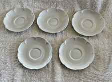 Set saucers white for sale  Riverside
