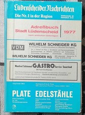 Adreßbuch stadt lüdenscheid gebraucht kaufen  Lüdenscheid