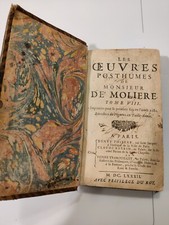 Livre ancien molière d'occasion  Bouc-Bel-Air