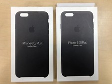 Capa de couro genuína Apple usada para iPhone 6+ Plus/6s+ Plus em preto comprar usado  Enviando para Brazil