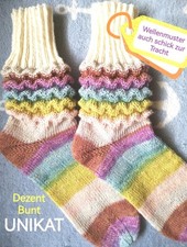 Handgestrickt wollsocken stric gebraucht kaufen  Langerwehe
