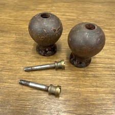 Vintage wooden knobs for sale  BILSTON