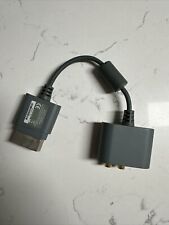 Adaptador de áudio RCA óptico e estéreo oficial do fabricante Microsoft XBox 360 comprar usado  Enviando para Brazil