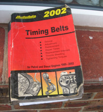 Autodata 2002 timing for sale  HAYLING ISLAND