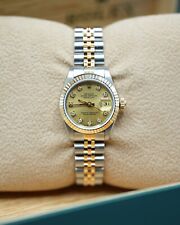Ladies steel gold for sale  REIGATE