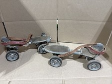 Vintage Metal Roll King, Patins Ajustáveis com Alças de Couro, usado comprar usado Vintage Metal Roll King, Patins Ajustáveis com Alças de Couro, usado comprar usado  Enviando para Brazil