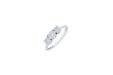Anello diamanti trilogy usato  Taranto