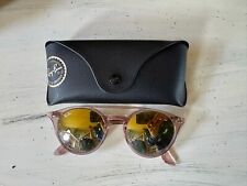 Óculos de sol Ray-Ban RB4279 armação rosa redonda e verde/prata degradê leve comprar usado  Enviando para Brazil