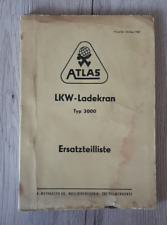 Riginal atlas ersatzteilliste gebraucht kaufen  Zeiskam