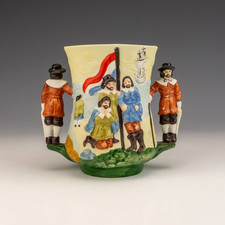 Antique painted parian for sale  UK