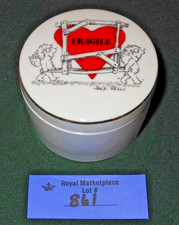 Ceramic trinket box for sale  Edmond