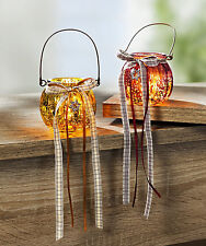 Teelichthalter glas 2er gebraucht kaufen  Obergriesbach