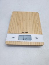 TERRAILLON bambusowa waga kuchenna, USB, akumulatorowa przez USB,  na sprzedaż  PL