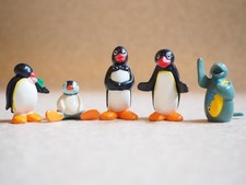 Conjunto de bonecos Pingu Choco Egg mini brinquedo Lobby Pinga comprar usado  Enviando para Brazil