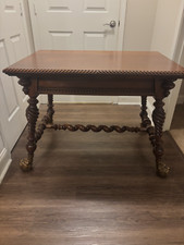 oak library table for sale oak library table for sale High Bridge