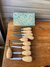 Caixa de 10 facas de ostra NOS Dexter Russell 3" e 4" Shucker Shucking comprar usado  Enviando para Brazil