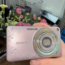 Usado, Câmera Digital Sony Cyber Shot DSC-W350D 14.1MP Strass Joia Rosa comprar usado  Enviando para Brazil