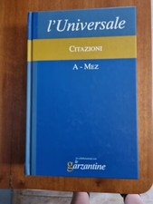 Universale garzanti garzantine usato  Vigonovo