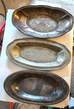 Oval trays silver for sale  Downingtown