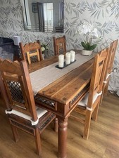Indian rosewood dining for sale  LIVERPOOL