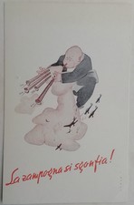 Cartolina winston churchill usato  Roma